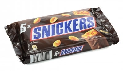 five pack of Snickers