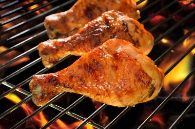 flame-grilled chicken legs 