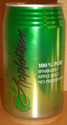 Appletiser can, which is produced at the plant.