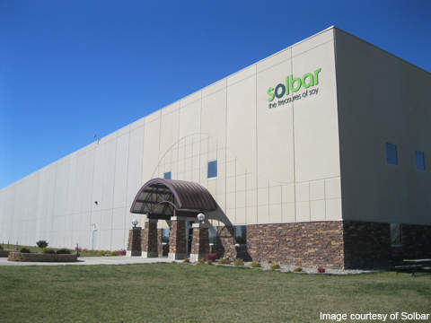 Solbar acquired the soy processing plant in October 2010.