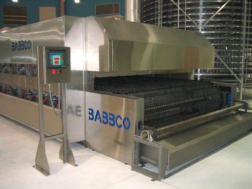 The CH Babb oven's PLC control system allows operators to change between recipes at the touch of a button.