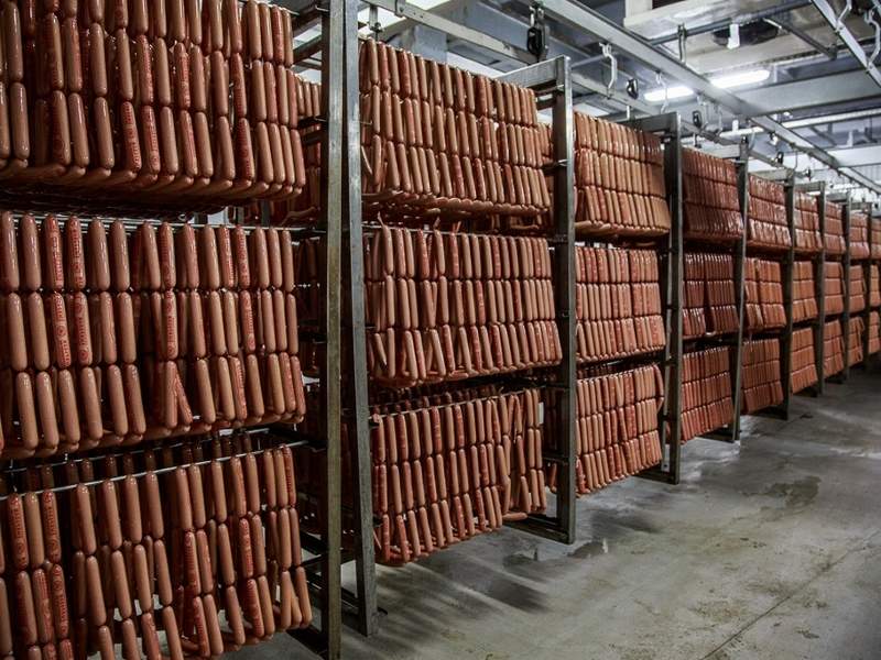 Cherkizovo’s new meat processing plant in Kashira produces sausages and a variety of meat products. Credit: Cherkizovo Group.