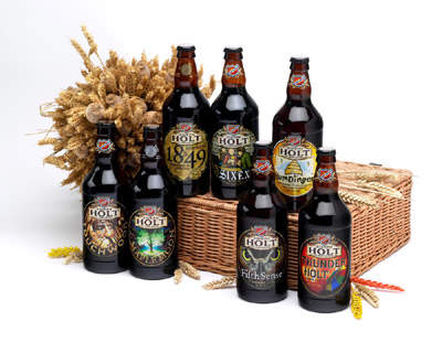 Holt supplies a range of bottled beers, some of which recently won Brewing Industry International Awards in Munich, Germany.