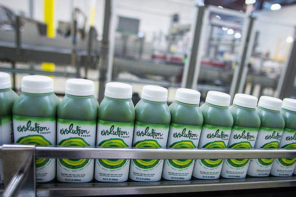 The Rancho Cucamonga facility can process 140,000 gallons of Evolution Fresh juice weekly. Image courtesy of Starbucks Corporation.