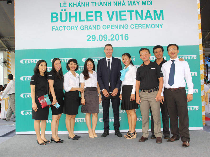 The factory produces rice milling and processing equipment. Credit: Buhler AG.