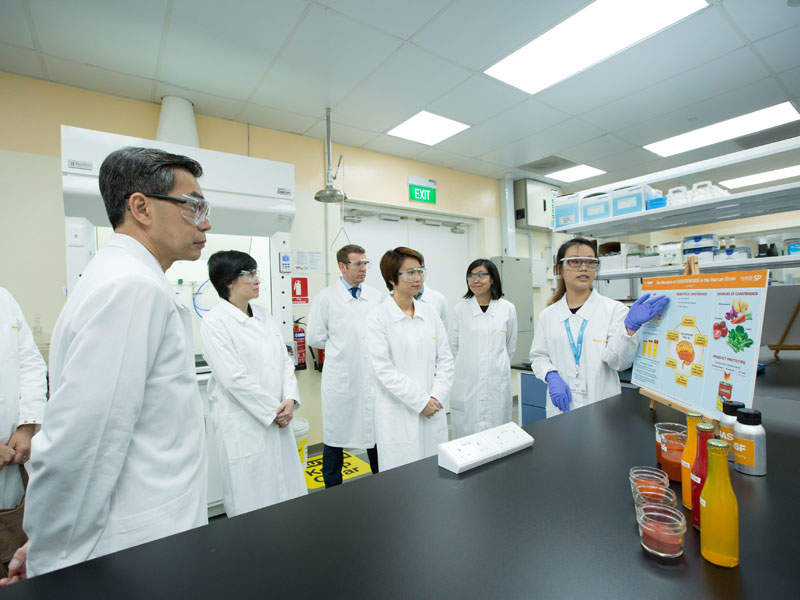 BASF collaborated with Singapore Polytechnic to conduct research and development (R&D) at the new lab. Credit: BASF SE.