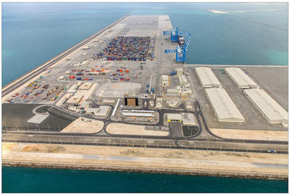 BRF was allotted 161,930 square metres of land in Kizad to build the facility. Image: courtesy of Abu Dhabi Ports Company.