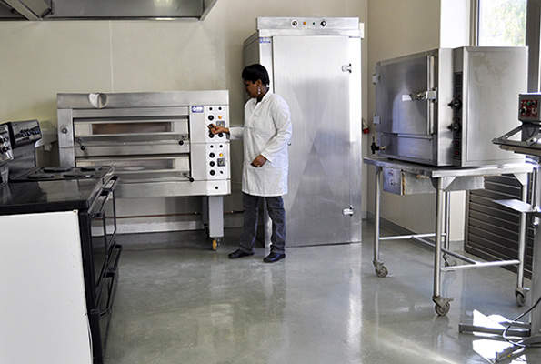 The multifaceted CPUT Food Technology Complex is used to help train university students.