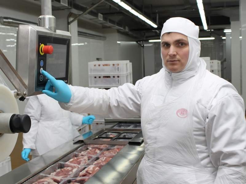 The plant has a capacity to process 30,000t of meat a year. Credit: Cherkizovo Group.