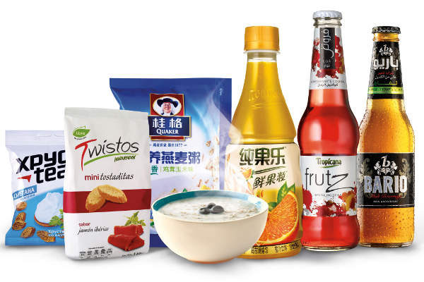 Some of PepsiCo’s major brands include Quaker, Tropicana and Frito Lay. Image: courtesy of PepsiCo.