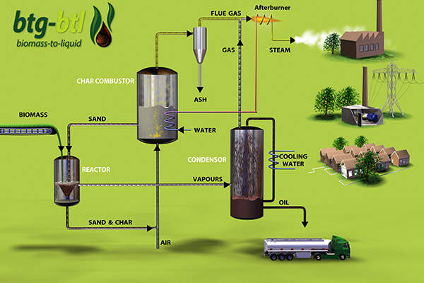 FrieslandCampina’s Borculo plant will use biomass-based pyrolysis oil to generate steam for the production of milk powder.