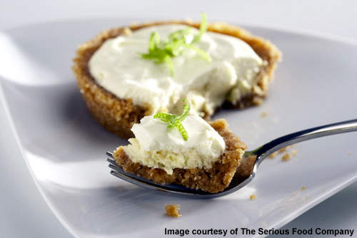 The key lime pie dessert is just one of many that are supplied to the premium supermarket sector by Serious Desserts Ltd.