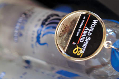 World Spirit award 2004 for Nordic vodka.