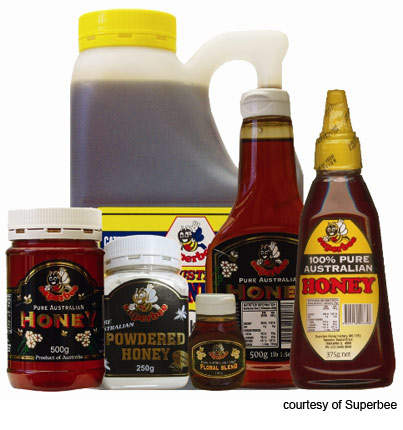 Honey can be supplied in a number of packed formats. Superbee supplies to supermarkets, the foodservice industry and is to set up a direct retail outlet at the Forbes factory.