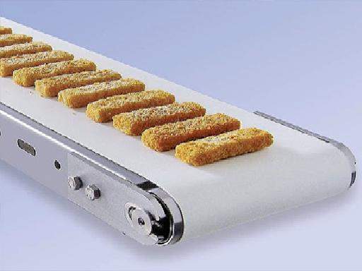 fish finger conveying
