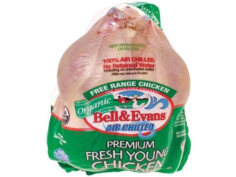 Bell & Evans’ organic line of chicken products include chicken breasts, thighs, chicken nuggets and drumsticks. Credit: Bell&Evans.