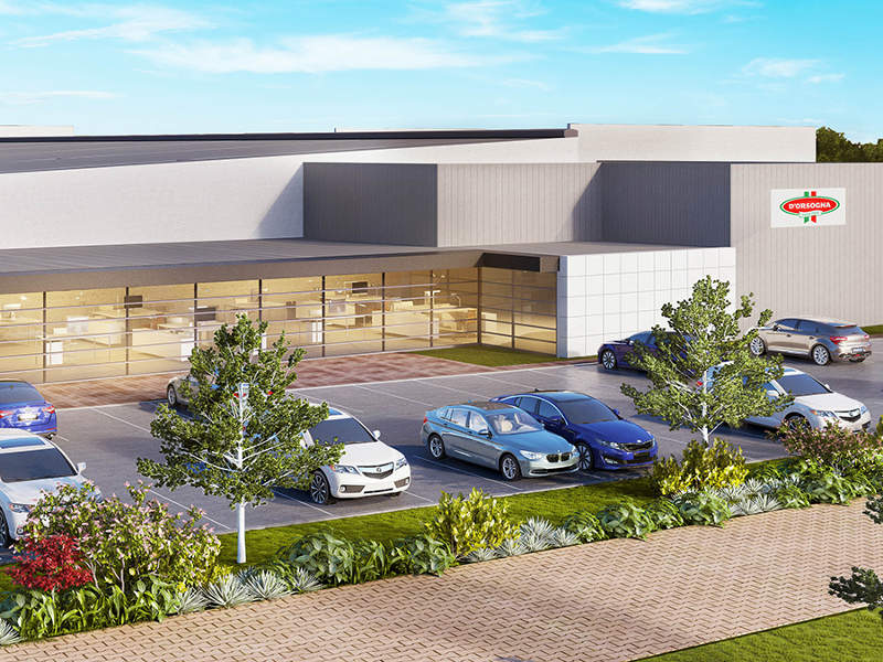 The new facility in Melbourne will double D’Orsogna’s production capacity. Credit: Gibson Property Corporation.