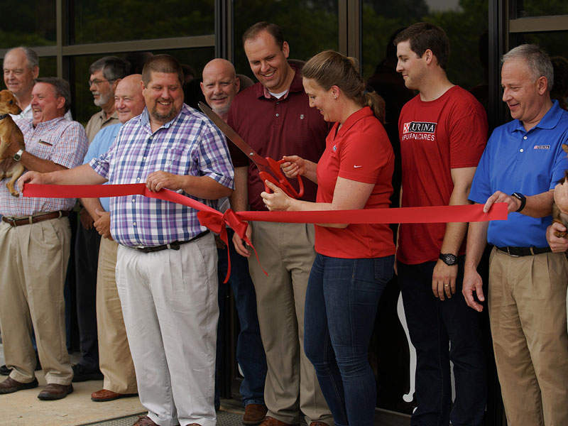 Nestle Purina opened its pet food distribution centre in Hartwell, Hart County, Georgia, in May 2018. Credit: Nestle Purina PetCare.