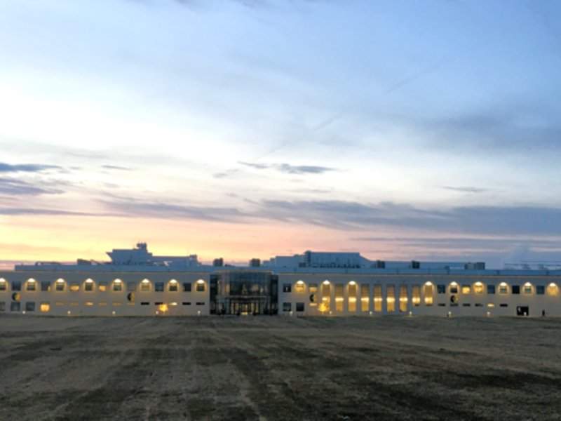 The plant is located in the Bridgeport West Industrial Park in Sioux City. Credit: SEABOARD TRIUMPH FOODS.