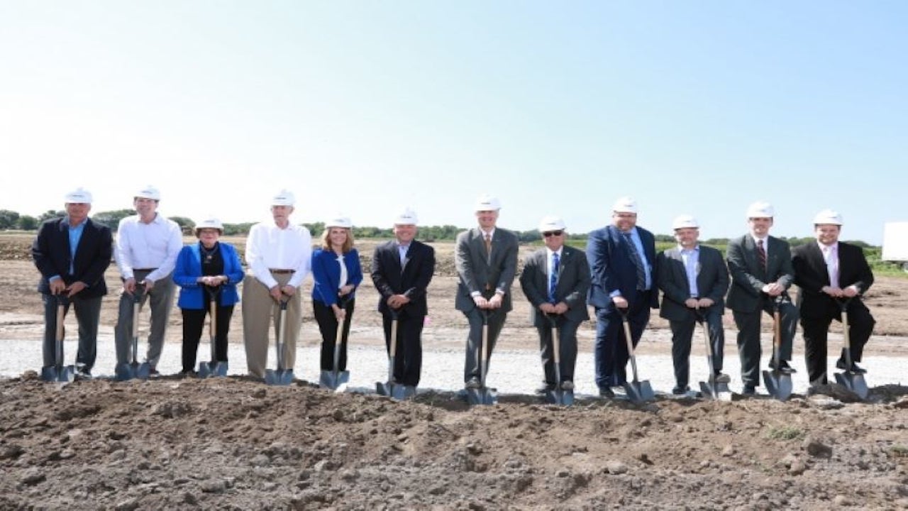 The ground breaking ceremony for the new freeze-dried pet food ingredient manufacturing facility was held in August 2019. Credit: Gray.