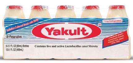 Yakult probiotic drink